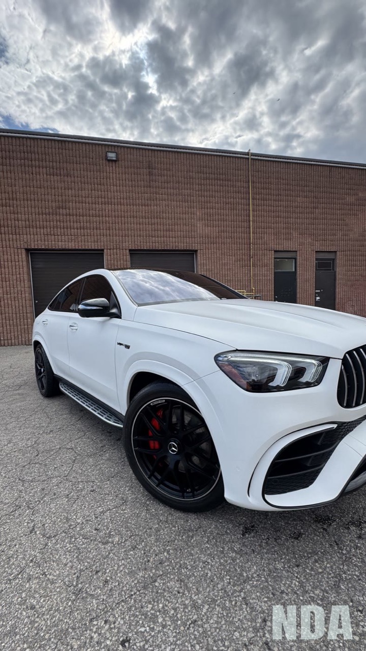 white Mercedes-AMG GLE 63 S Coupe