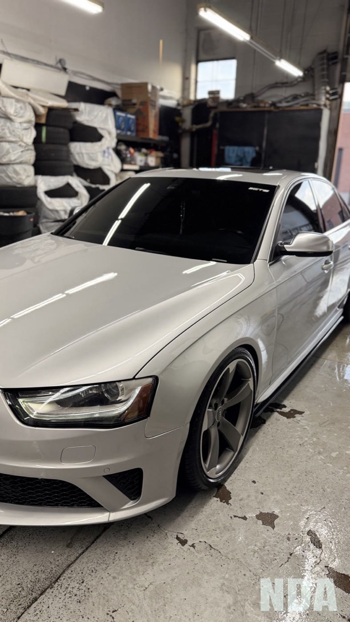 silver Audi S4
