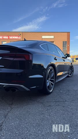Audi s5 sportback detailed at nda