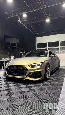 Audi rs5 sportback detailed at nda