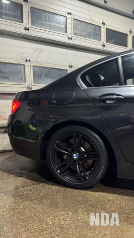 Bmw 5 series detailed at nda