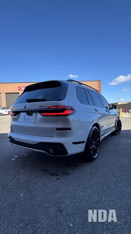 Bmw x7 detailed at nda