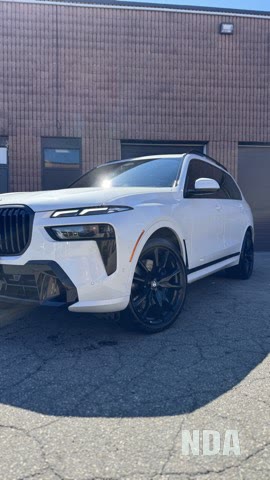 Bmw x7 detailed at nda