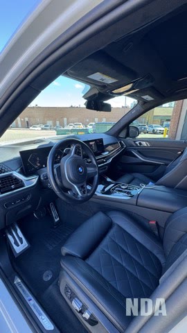 Bmw x7 detailed at nda