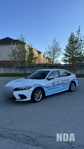 Honda civic sedan detailed at nda
