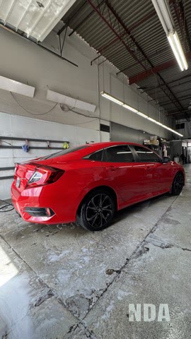 Honda civic detailed at nda