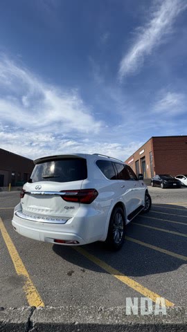 Infiniti qx80 detailed at nda