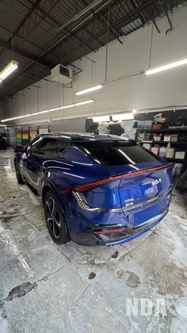 Kia ev6 detailed at nda