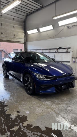 Kia ev6 detailed at nda