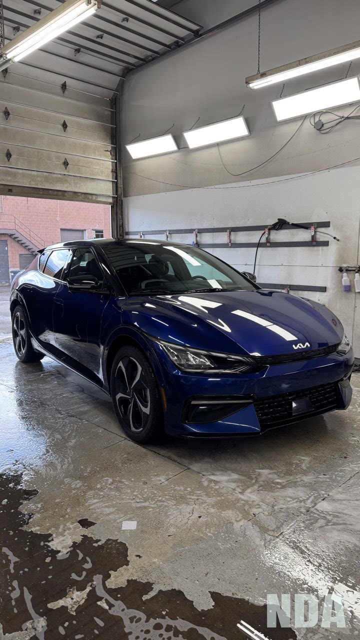 Kia ev6 detailed at nda