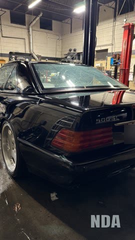 Mercedes-benz sl detailed at nda