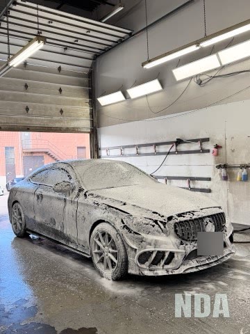 Mercedes-benz c-class coupe detailed at nda