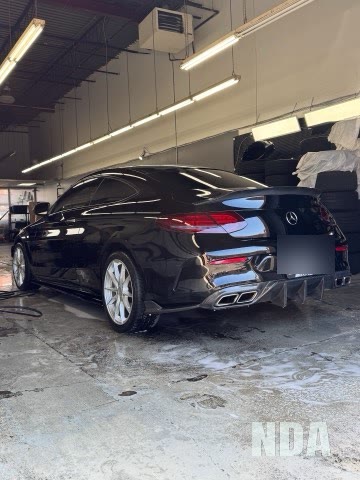 Mercedes-benz c-class coupe detailed at nda