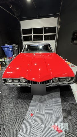 Oldsmobile cutlass convertible detailed at nda
