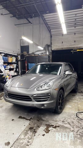 Porsche cayenne detailed at nda