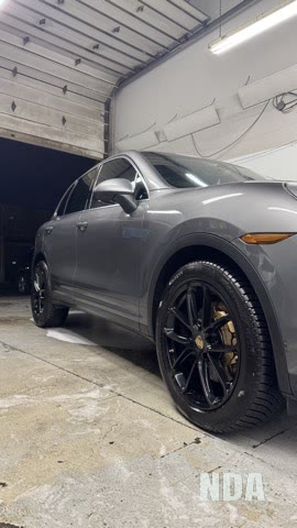 Porsche cayenne detailed at nda