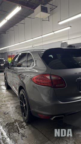 Porsche cayenne detailed at nda