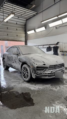 Porsche macan detailed at nda