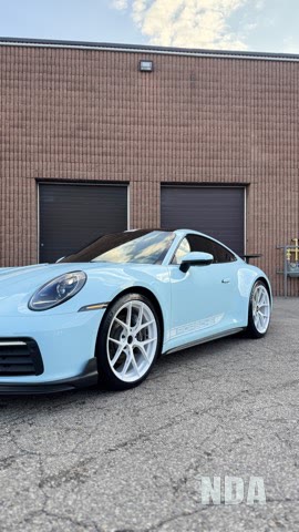 Porsche 911 carrera detailed at nda