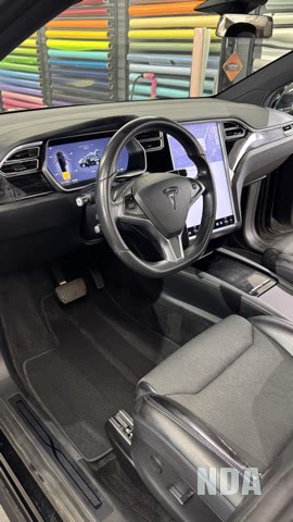 Tesla model 3 detailed at nda