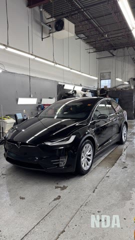Tesla model 3 detailed at nda
