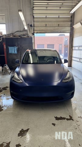 Tesla model 3 detailed at nda