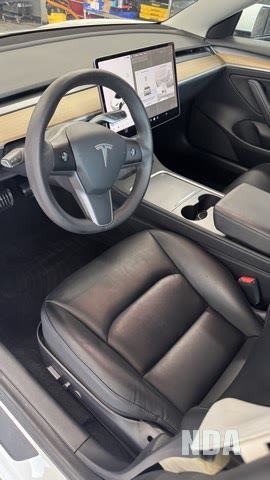Tesla model 3 detailed at nda
