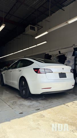 Tesla model 3 detailed at nda