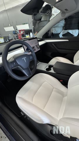 Tesla model 3 detailed at nda