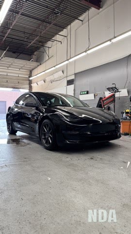 Tesla model 3 detailed at nda