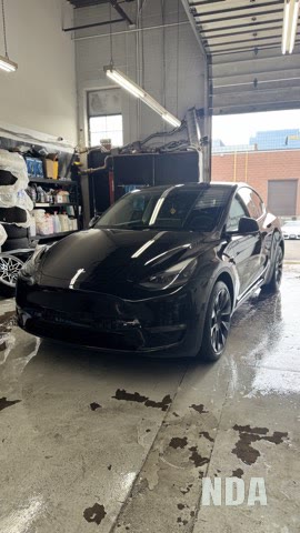 Tesla model y detailed at nda