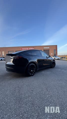 Tesla model y detailed at nda