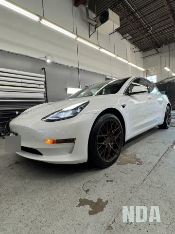 Tesla model 3 detailed at nda